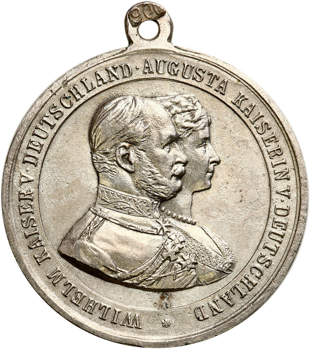 Niemcy. Wilhelm I, medal, 1879, złote gody
